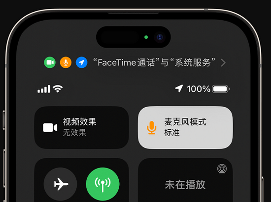 花垣苹果授权维修网点分享iPhone在通话时让你的声音更清晰 