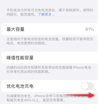 花垣苹果15维修分享iPhone15充电到80%就充不进电了怎么办 