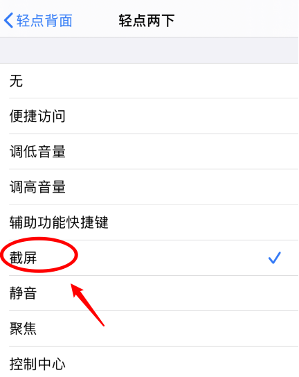花垣苹果手机维修分享iPhone12如何启用双击截屏 